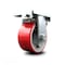 Service Caster Go Mini Moving Portable Storage Container Caster Replacement with Caster Pad-SCC GOM-SCC-60R630-PUR-RS-CP60 - alternate 1